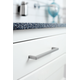 Poignée square zamac asp inox df 320mm L 330mm 